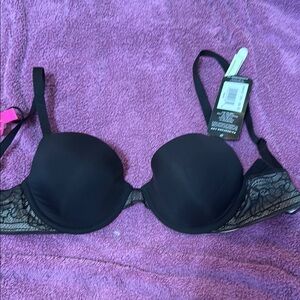 Maidenform Black Lace T-Shirt Bra